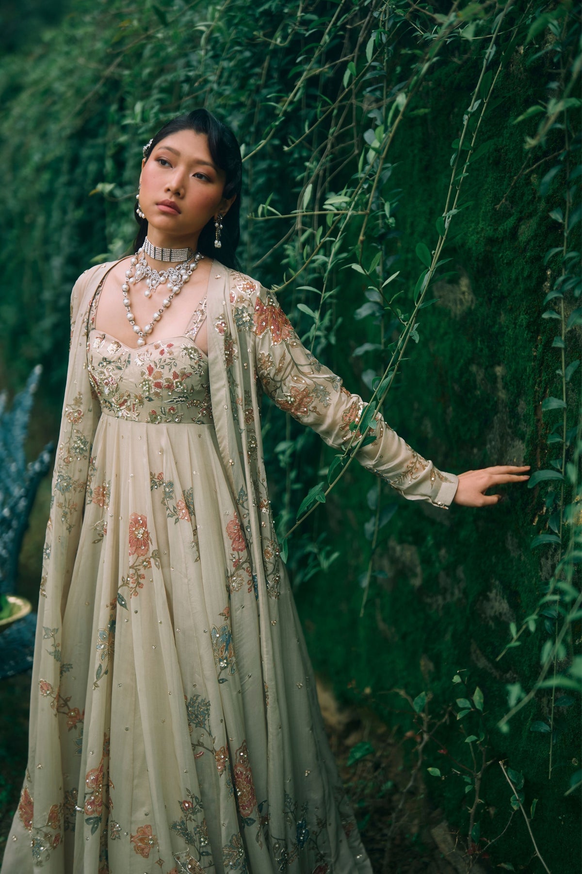Rue Anarkali Jacket Set