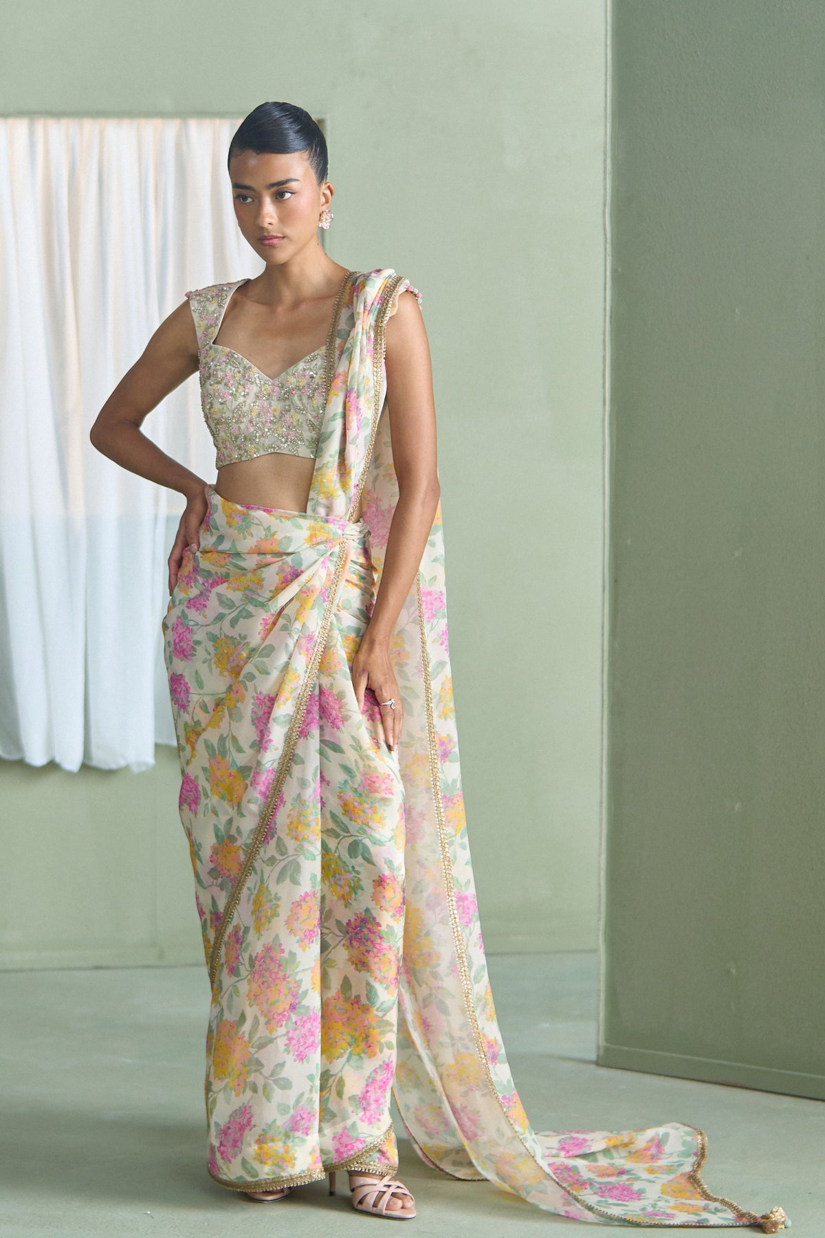Cassia Saree Set