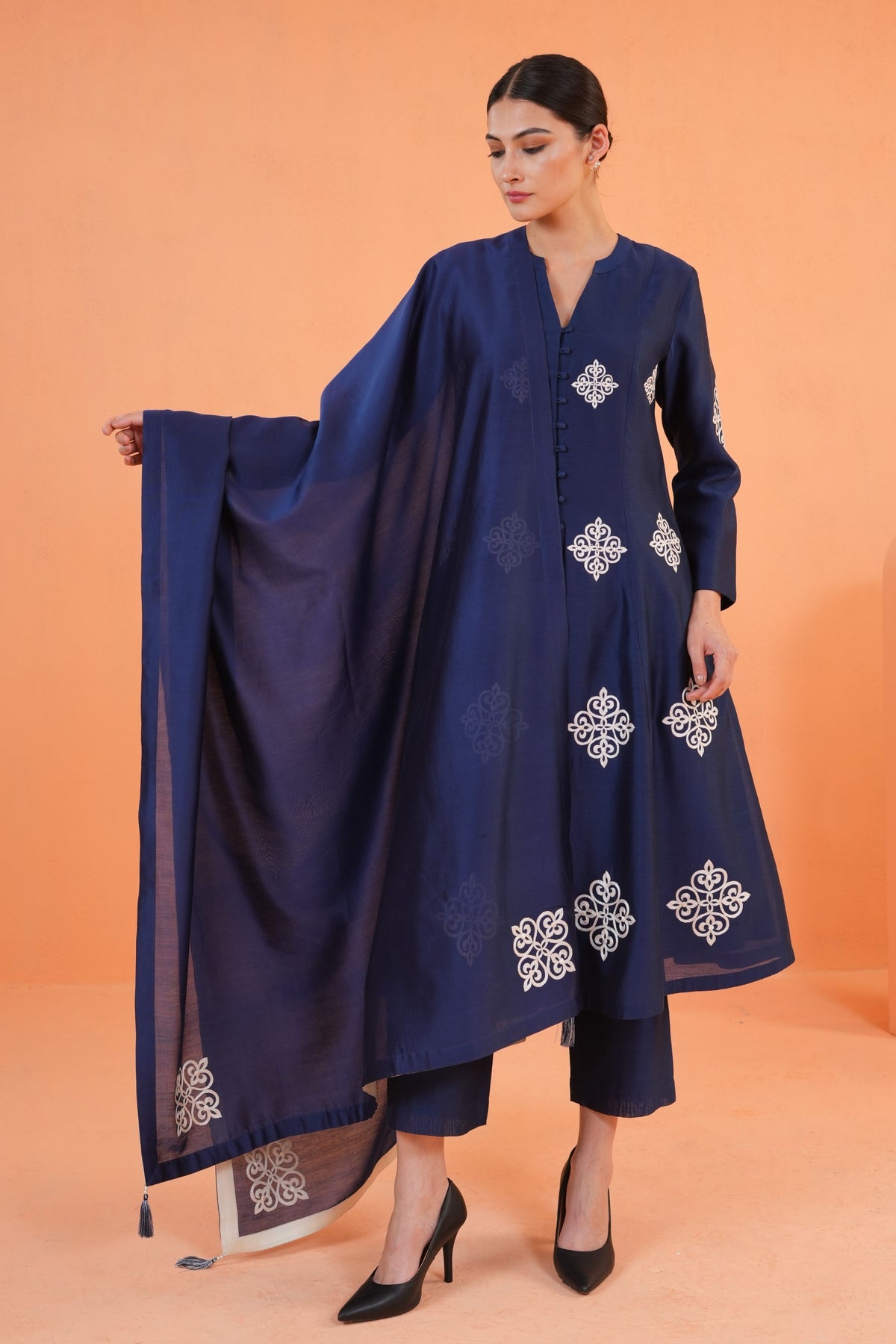 Blue Zahara Suit Set