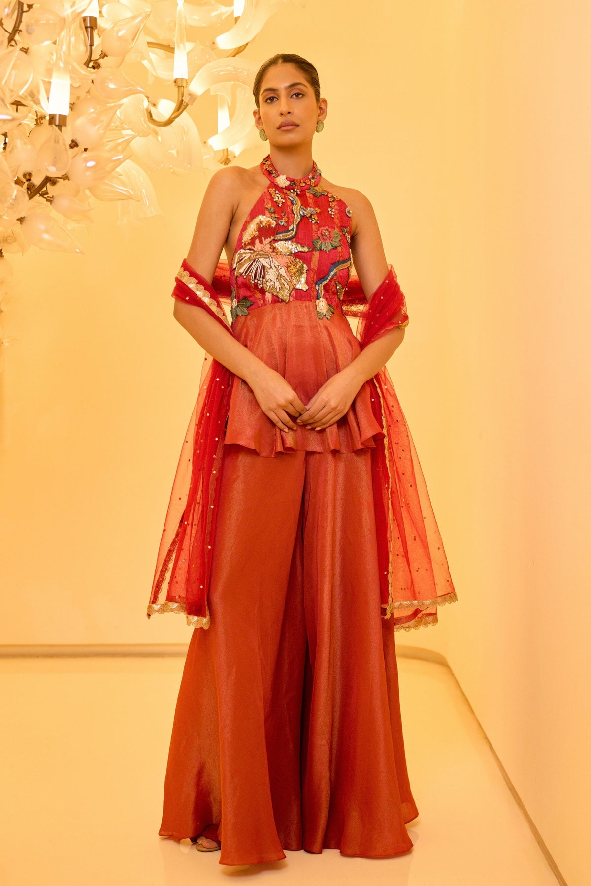 Ruby Sharara Set