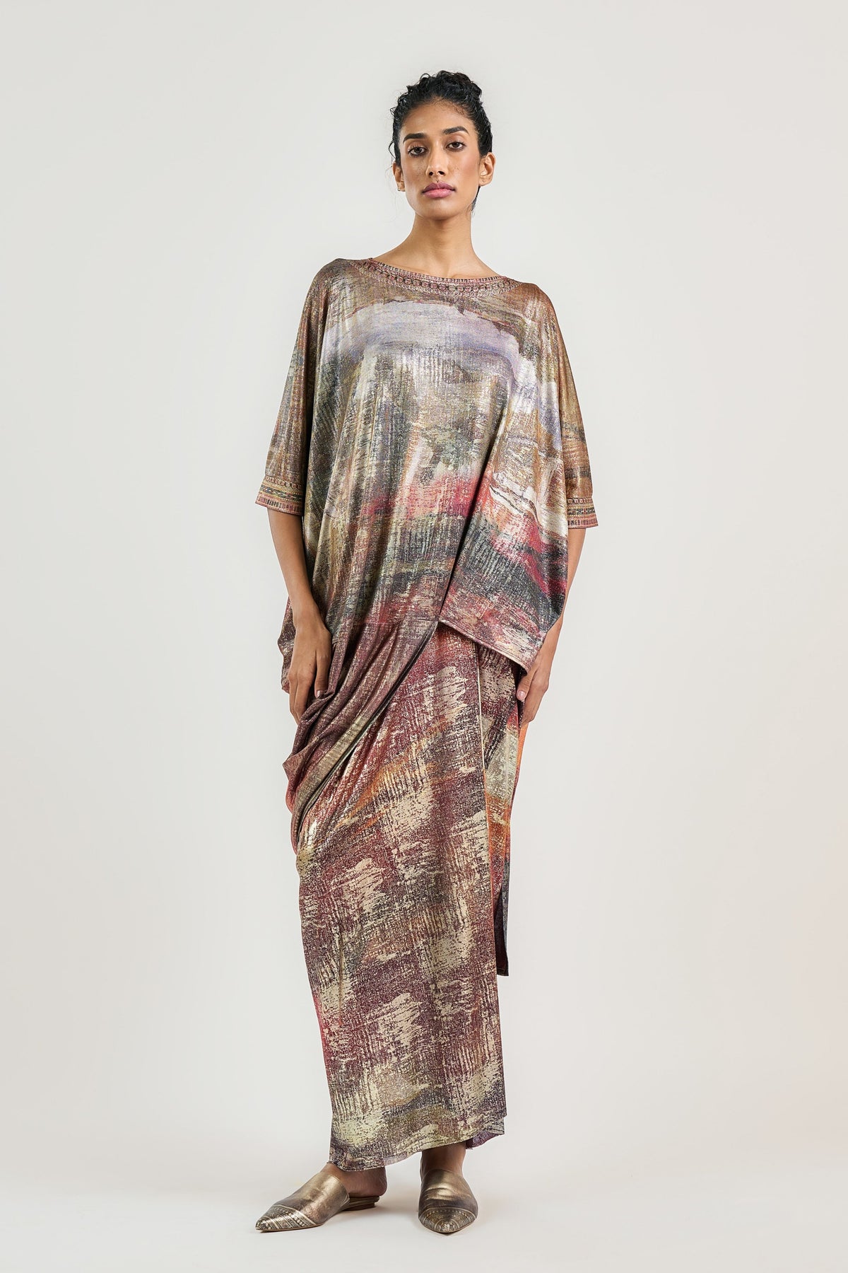 The Multicolor Collage Top