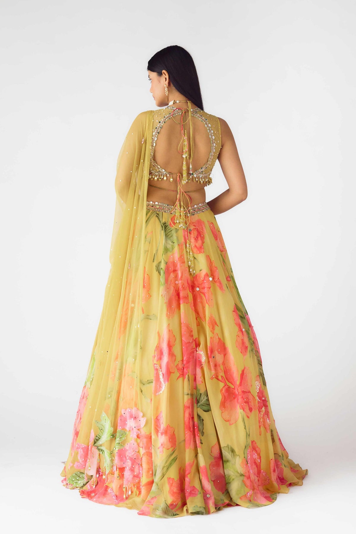 The Wild Marigold Lehenga
