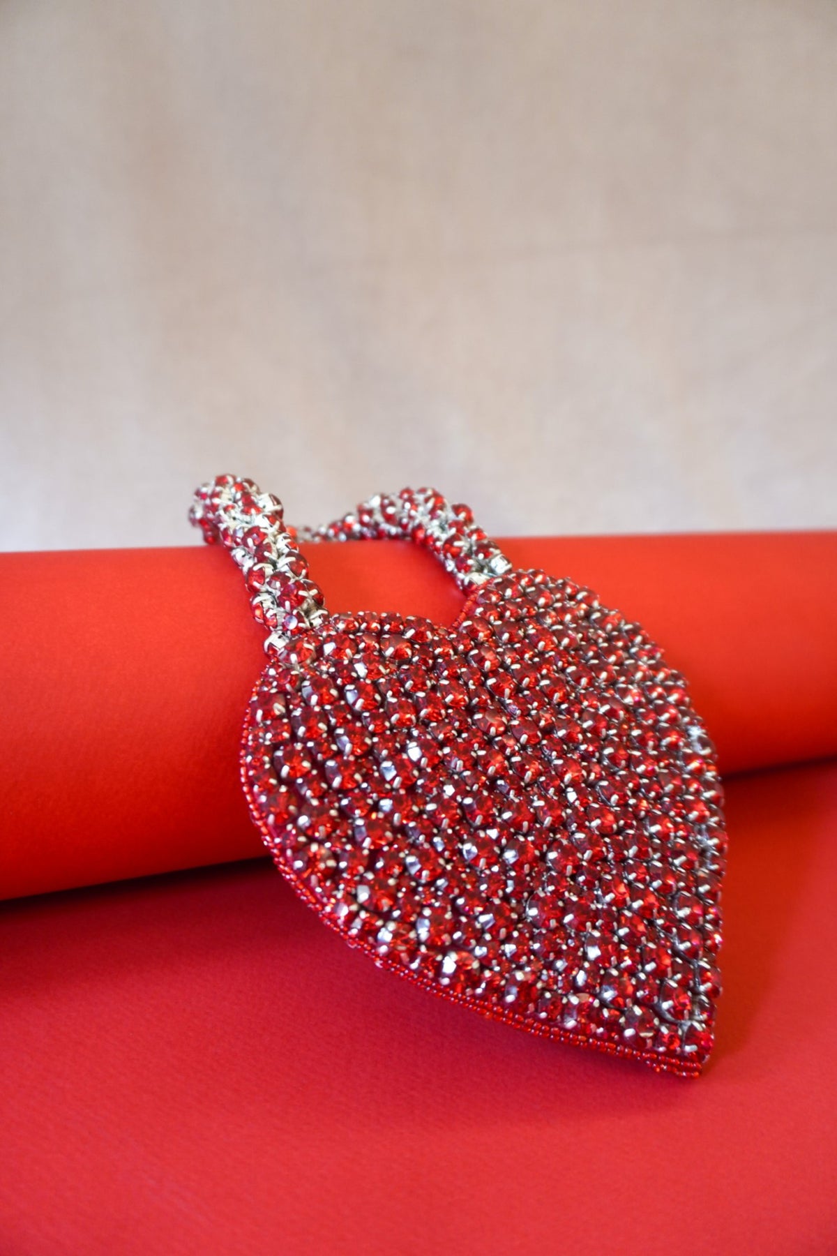 Heart Bag Red