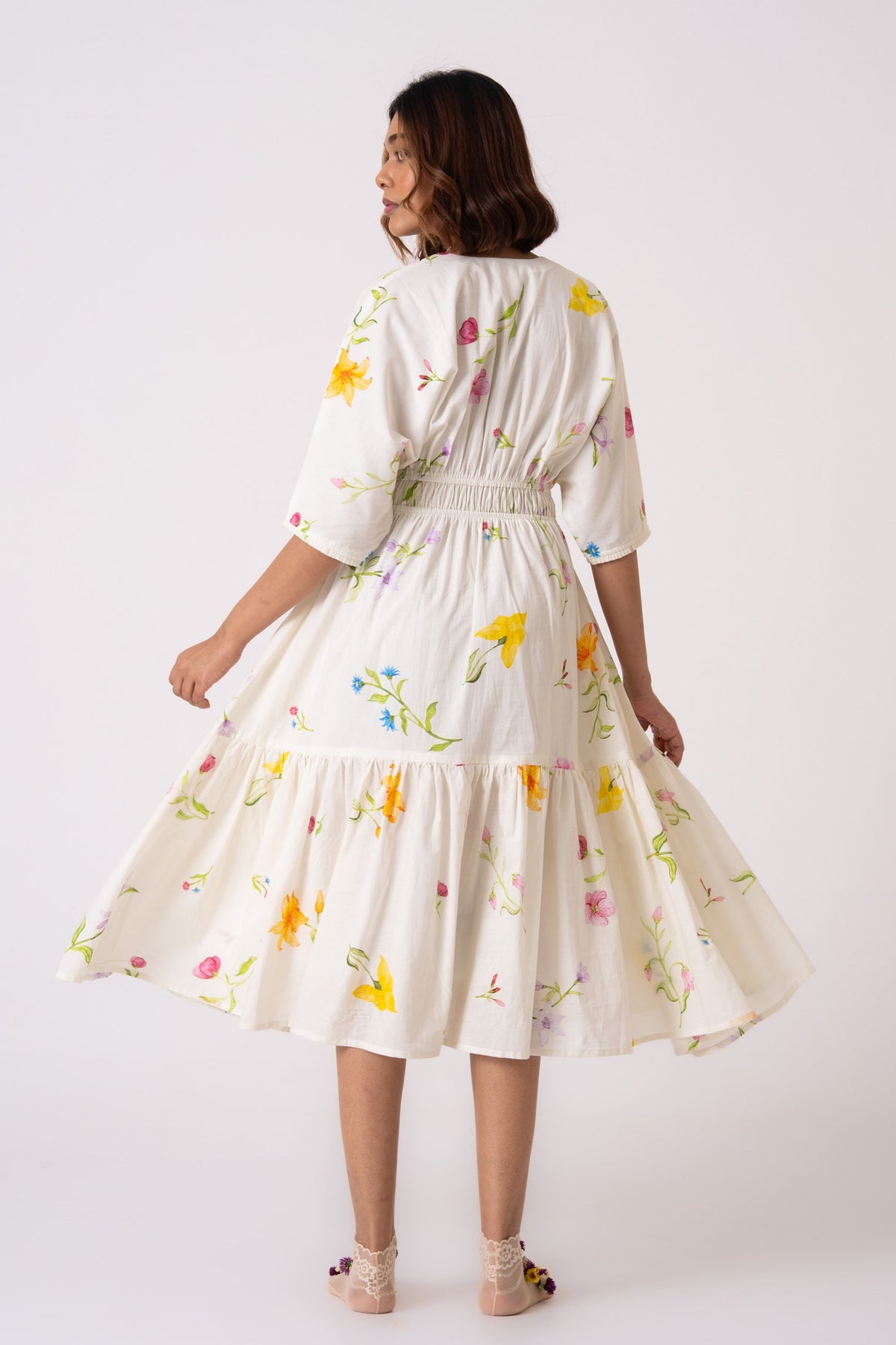 Noor Floral Elegance Dress