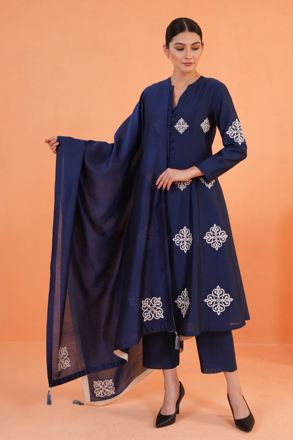 Blue Zahara Suit Set