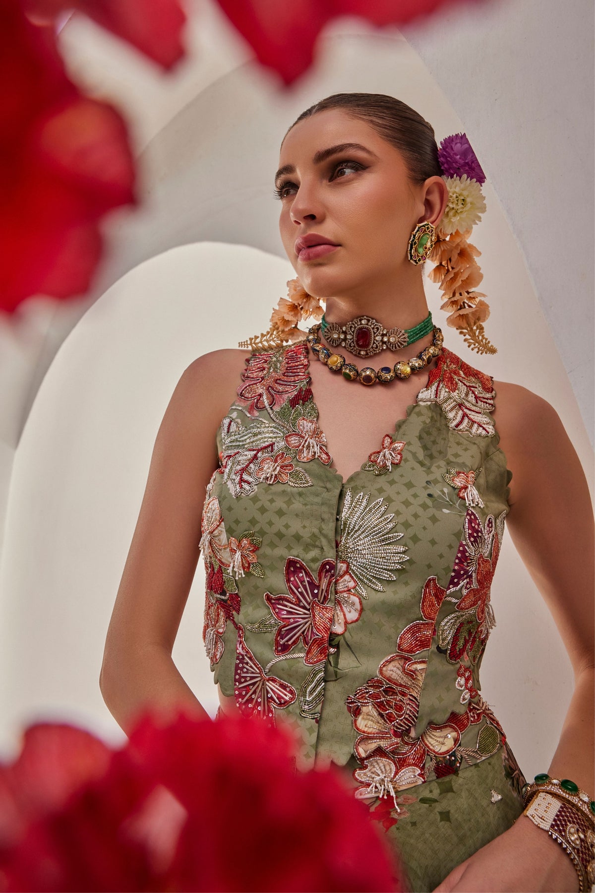 Sufi  Jacket Set