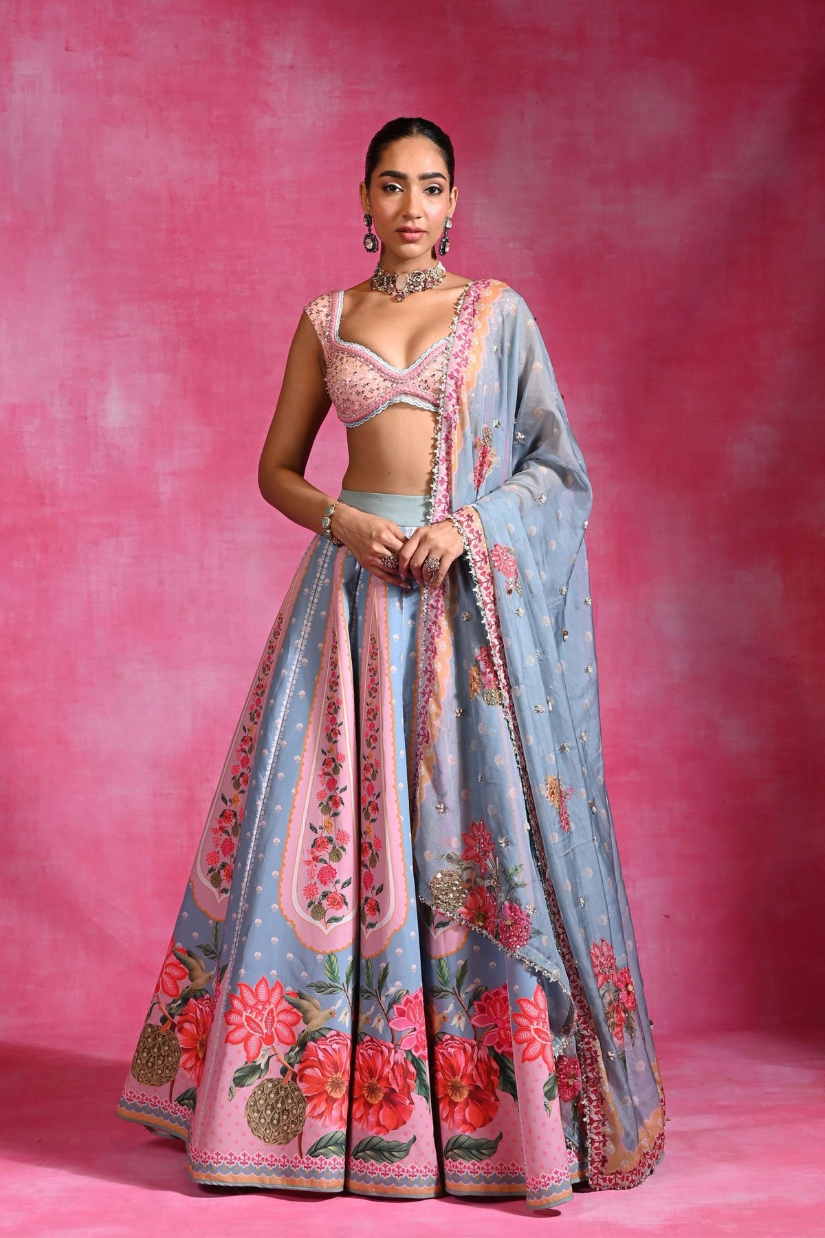 Neel Lehenga Set
