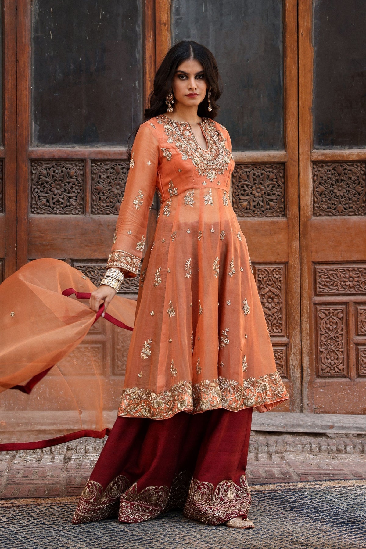 Aftab Anarkali Set