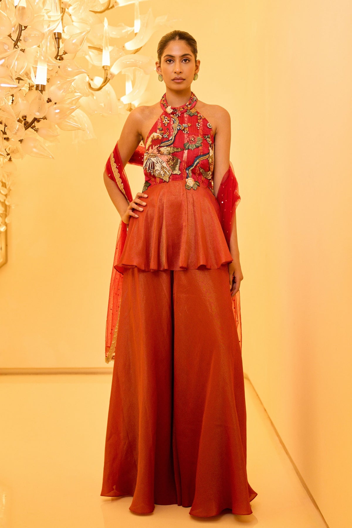 Ruby Sharara Set