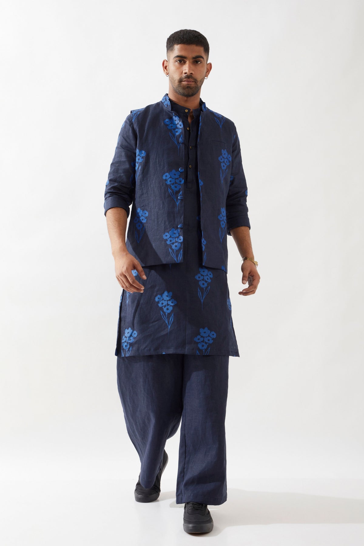 Madox Farm Navy Bandi Set