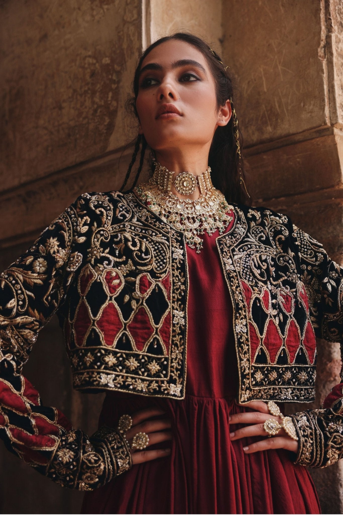 Mehtaab Anarkali Set - Kainaat Uppal - Elahe