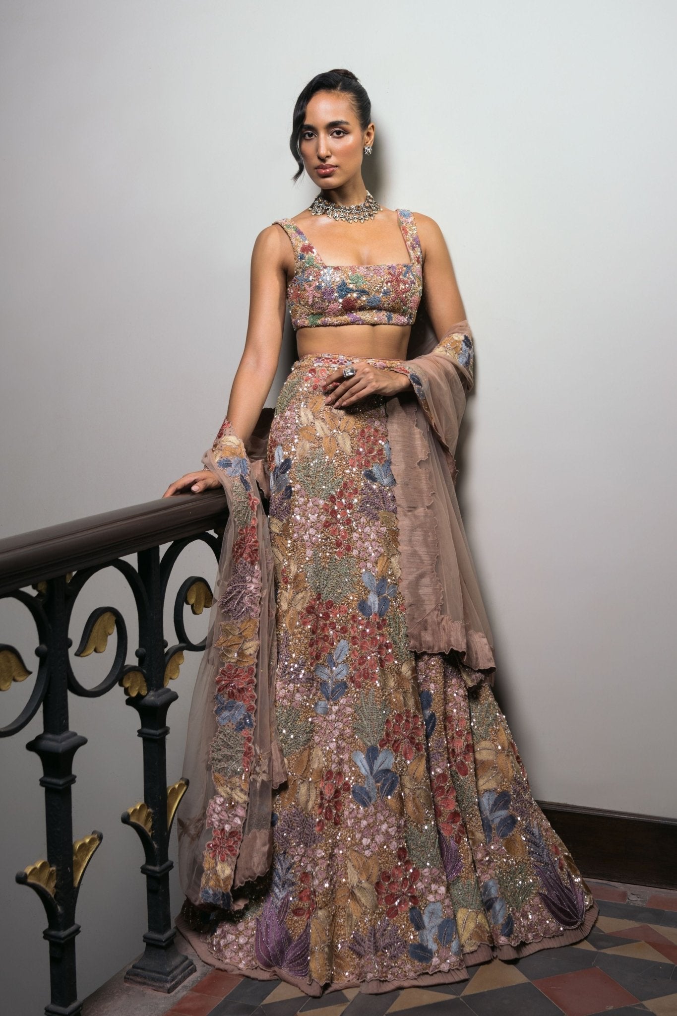 Amelia Lehenga Set - Mishru - Elahe