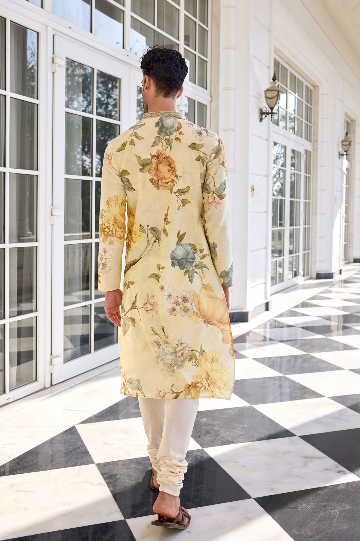 Faiza Ivory Kurta Set