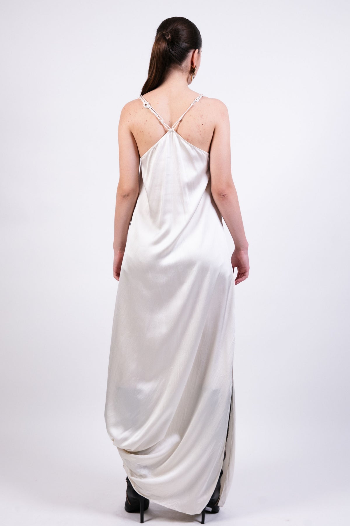 Soothing Printed Dress With Slip