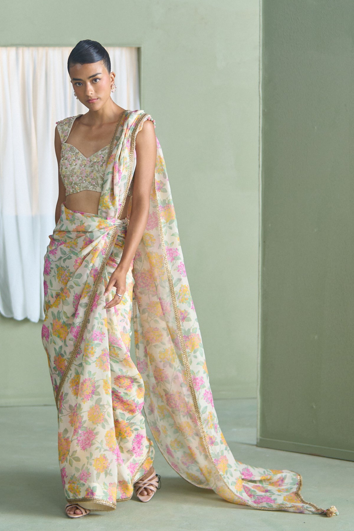 Cassia Saree Set