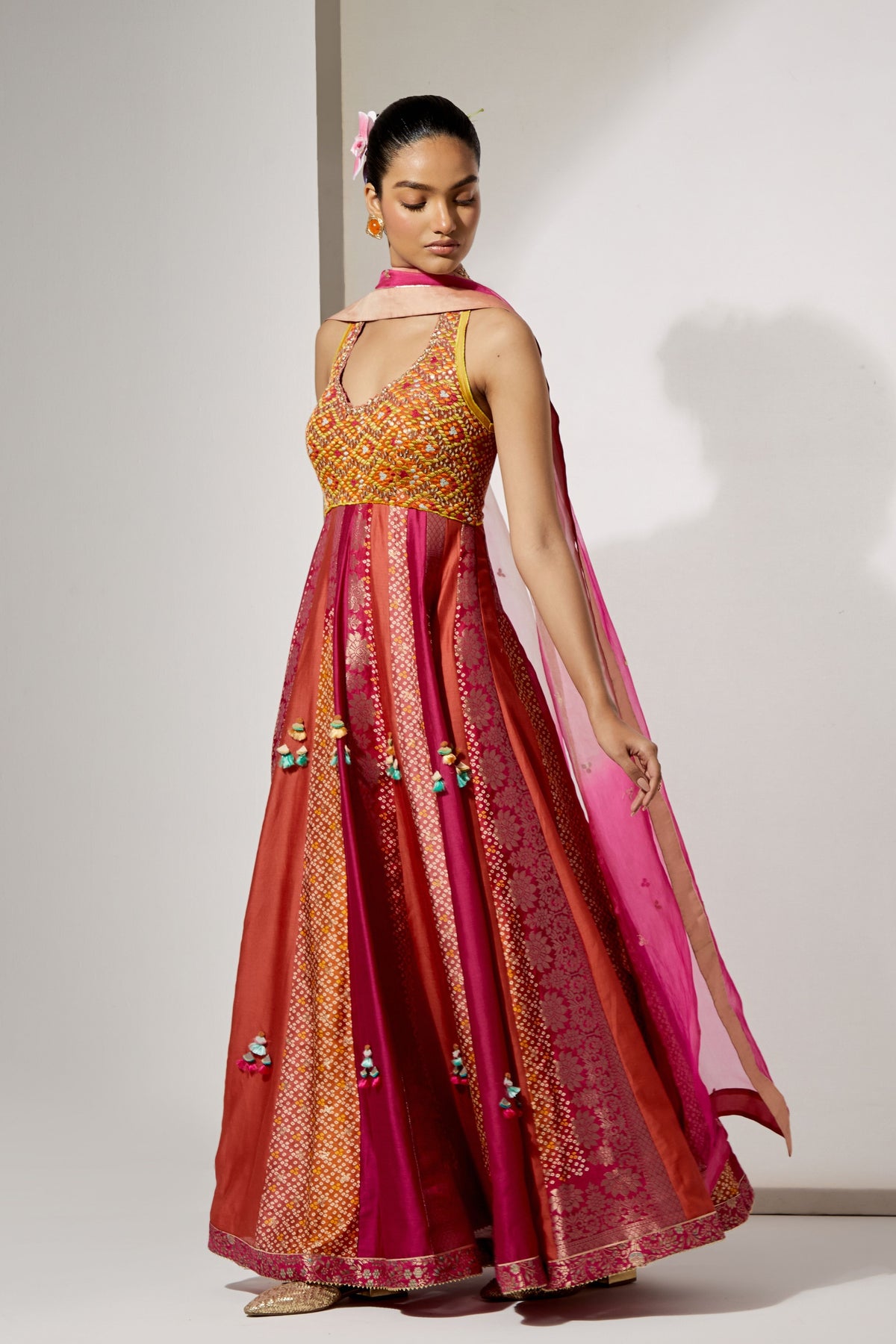Amber Gulzar Anarkali Set
