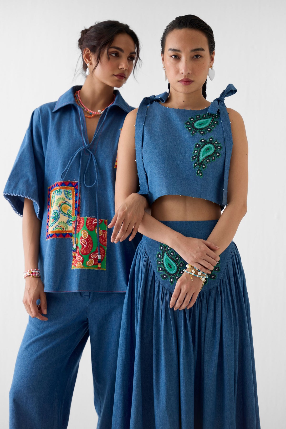 Indigo Co-ord Set