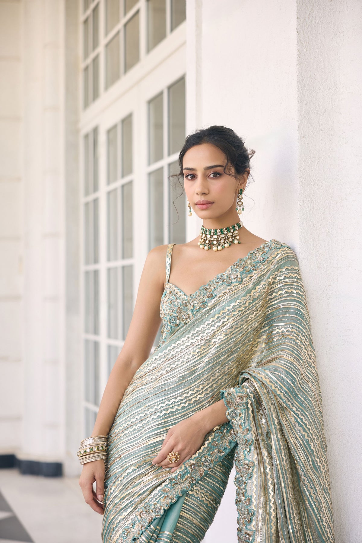 Trumpet Saree Set