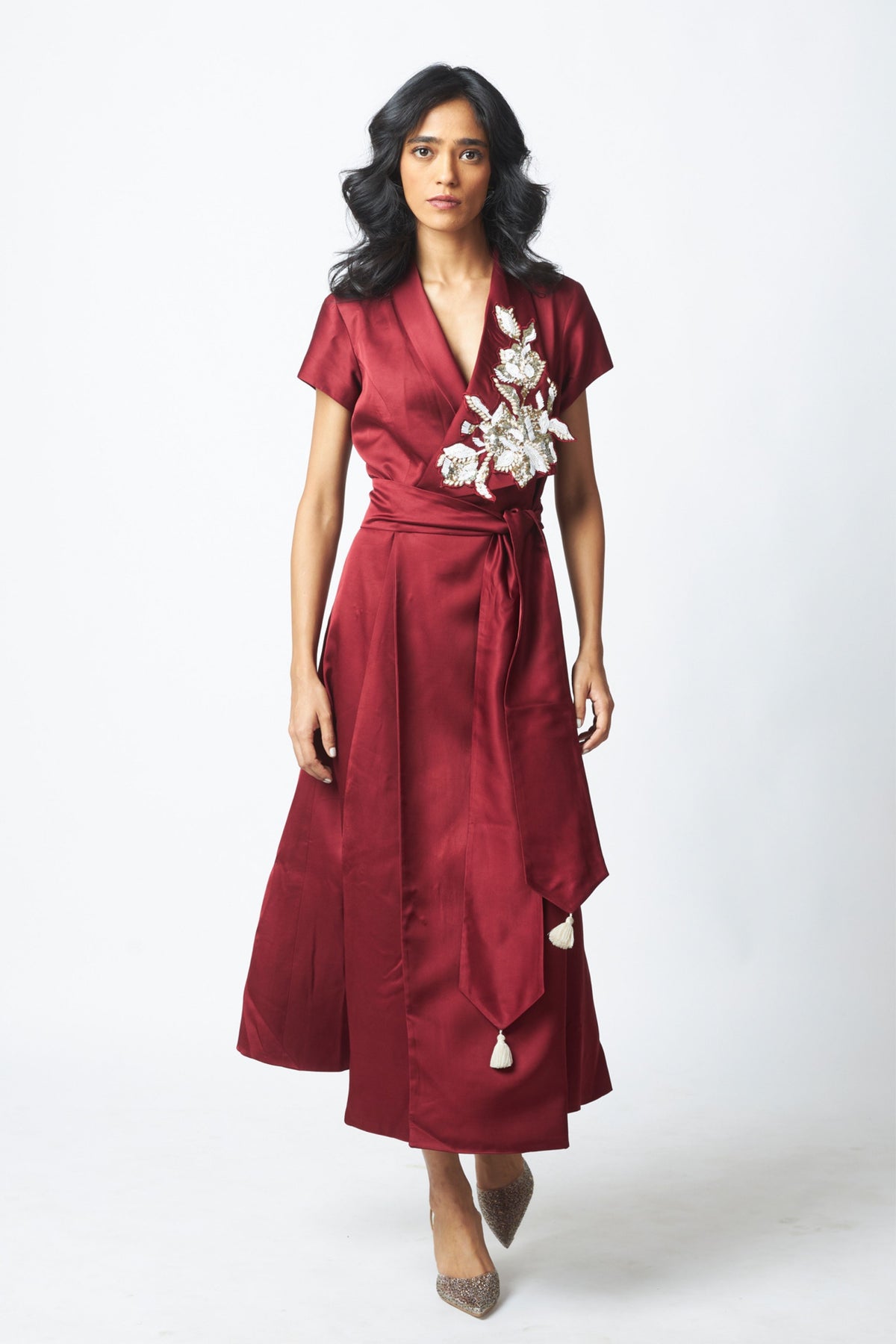 Ravena Floral Wrap Dress