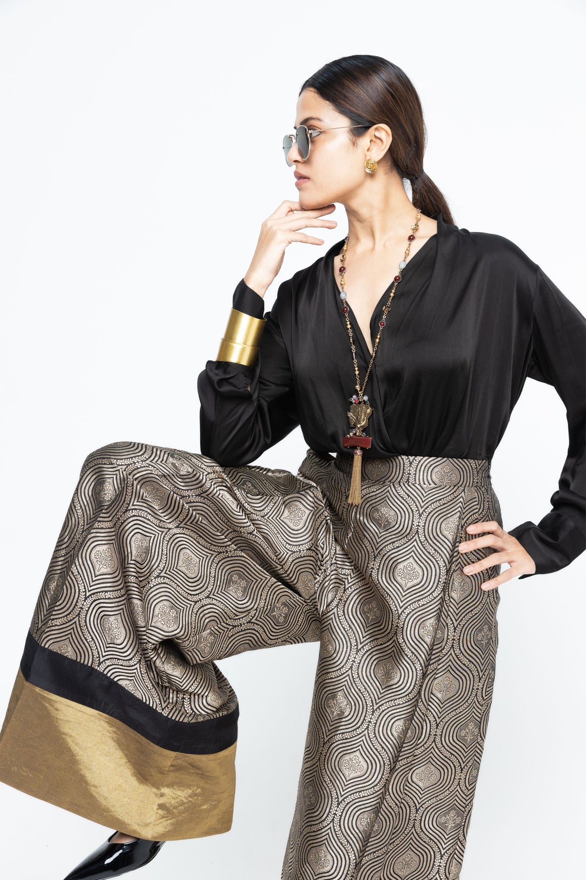 Statement Metallic Co-ord Set