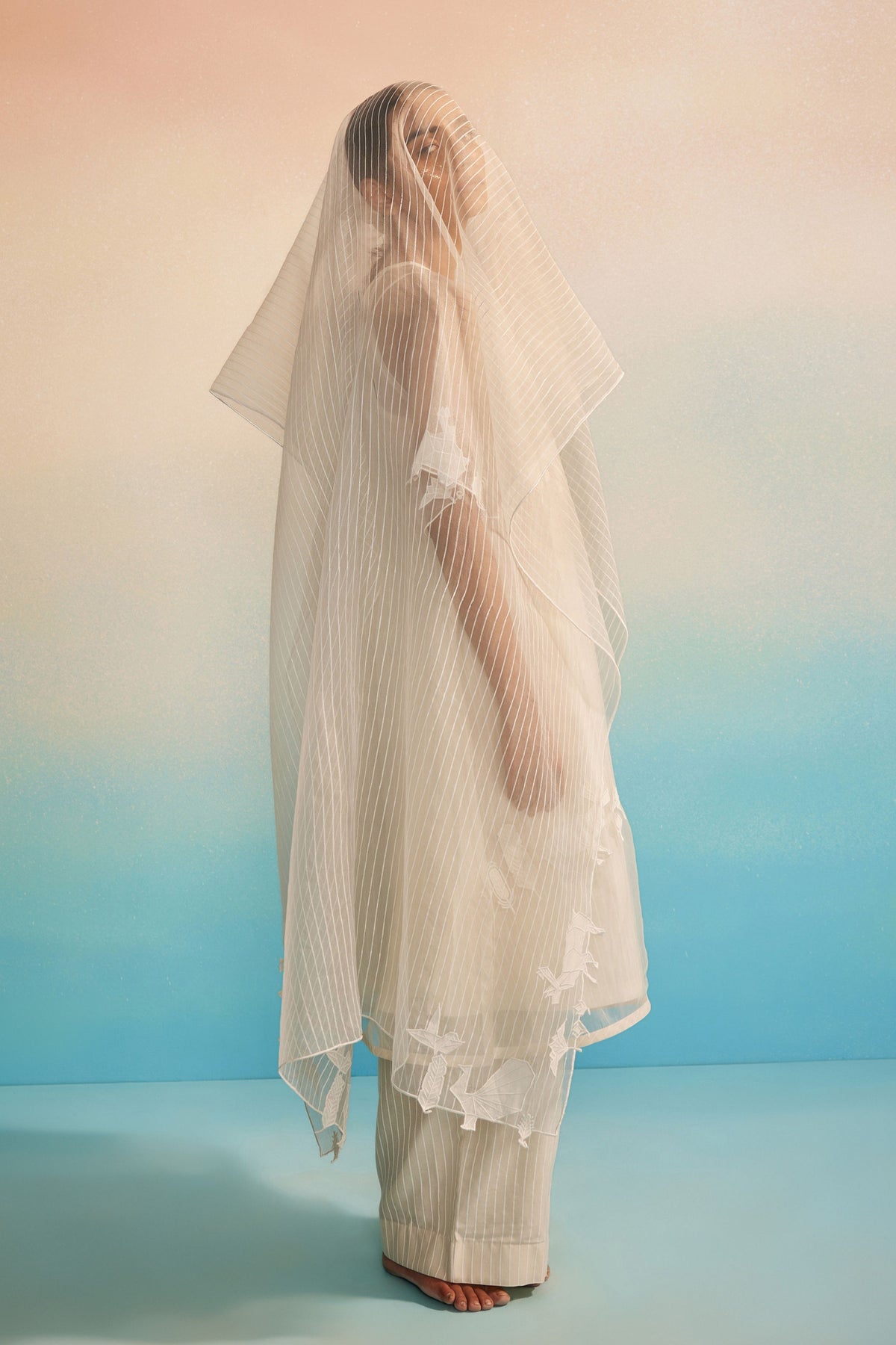 Yuugen Organza Kurta Set