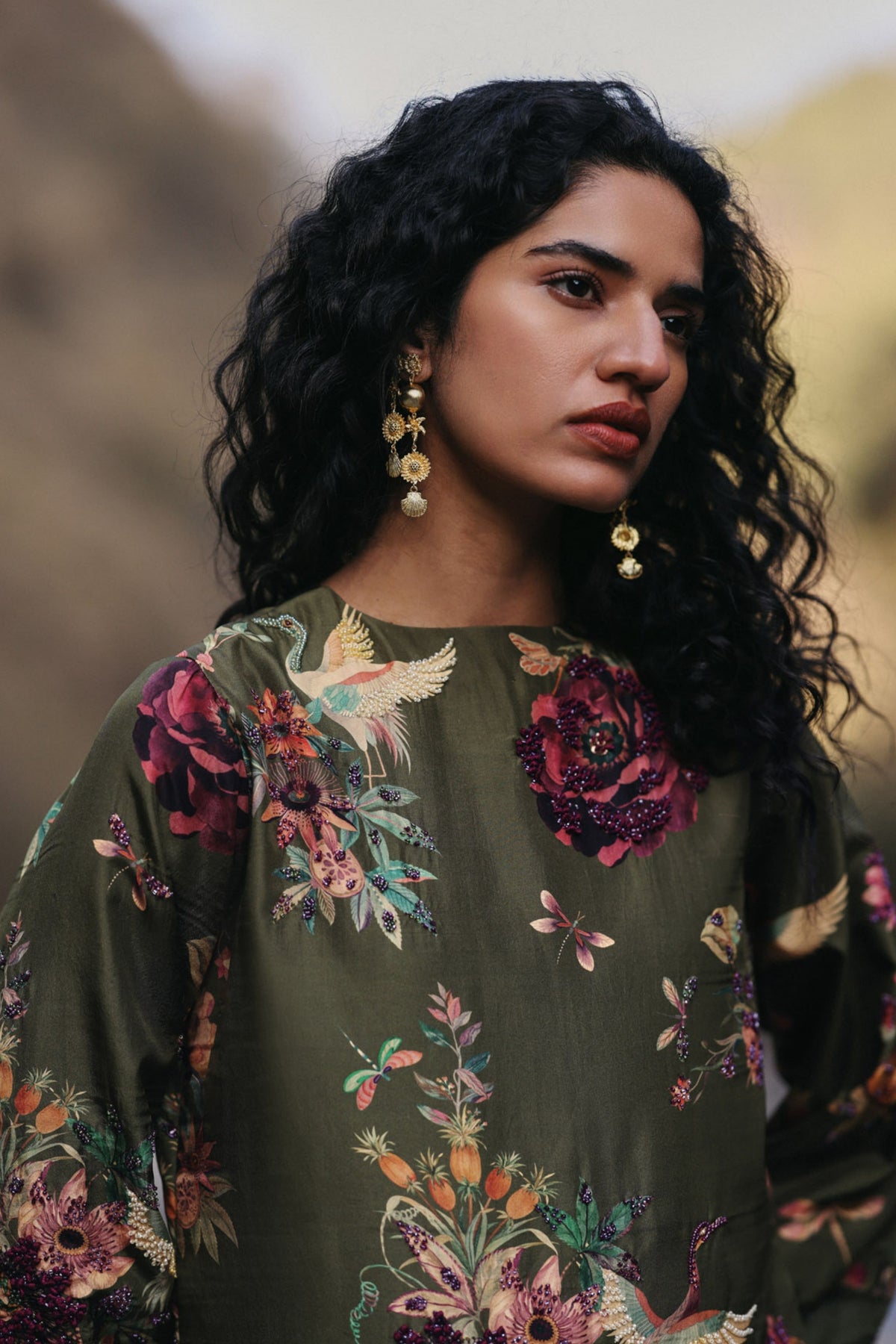 Olive Grove Kaftan
