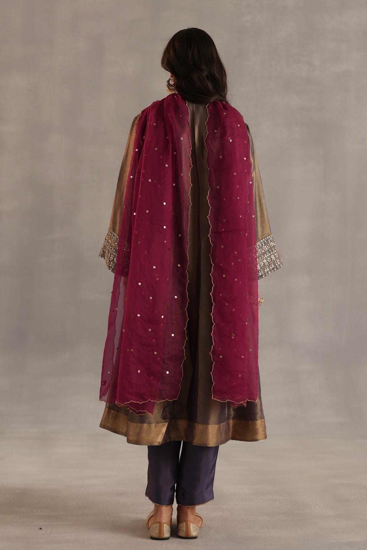 Ahiri Grey Kurta Set