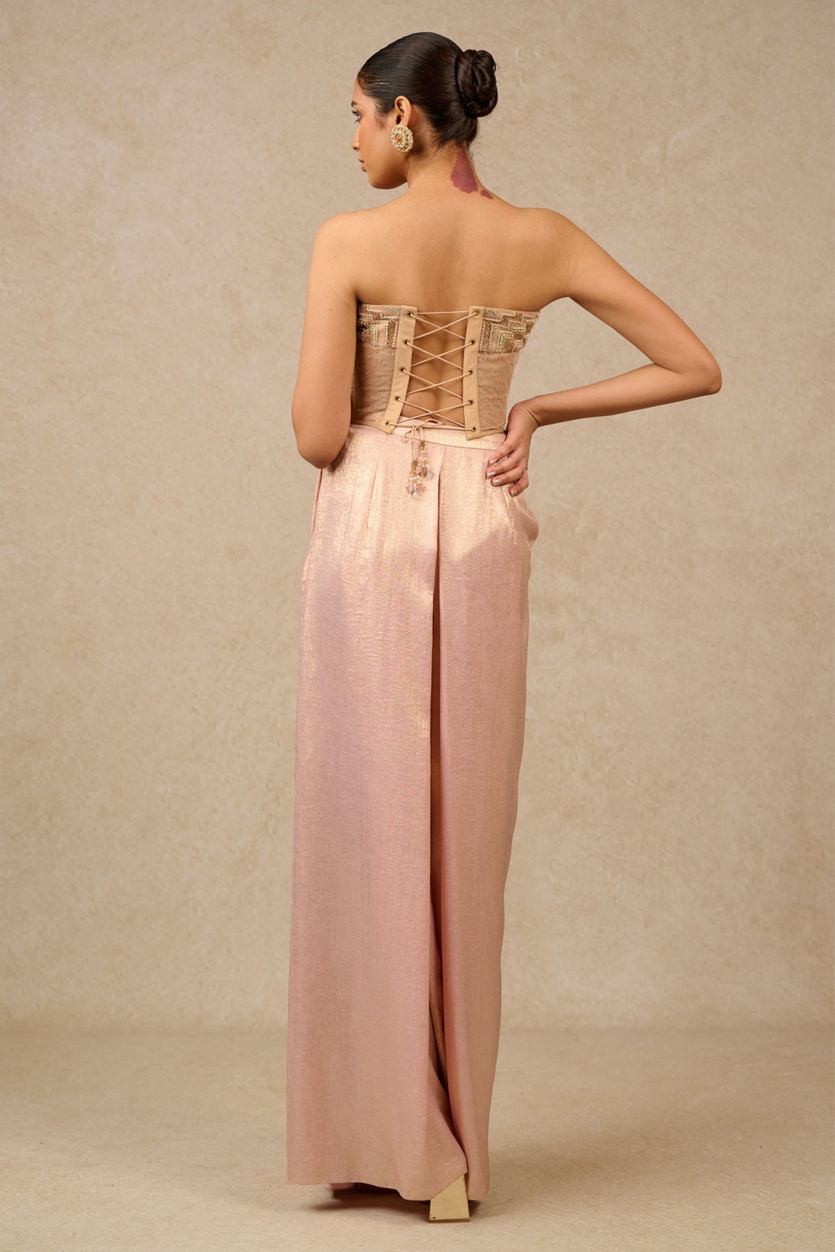 Blush Corset Co-ord Set