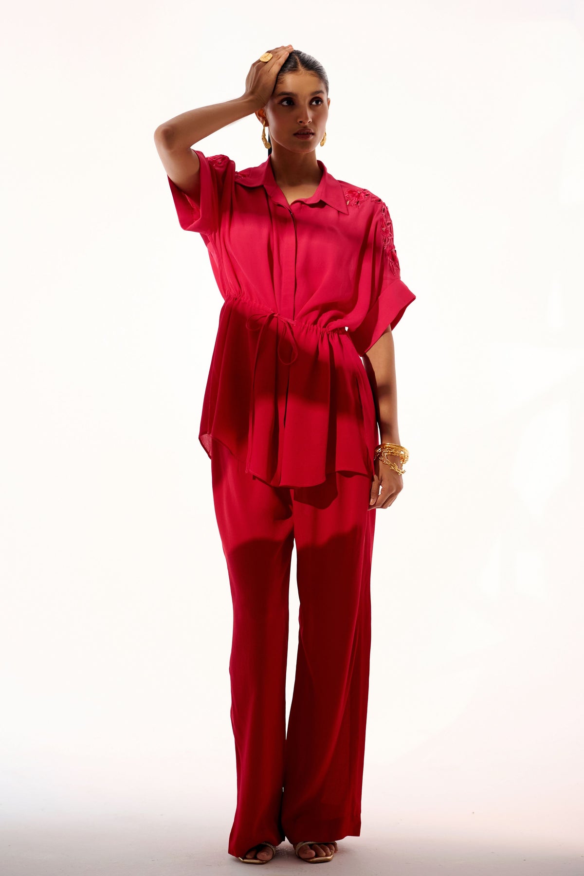Rose Quartz String Co-ord Set