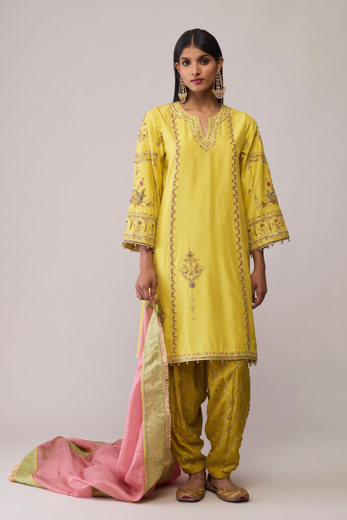 Yellow Salwar Set