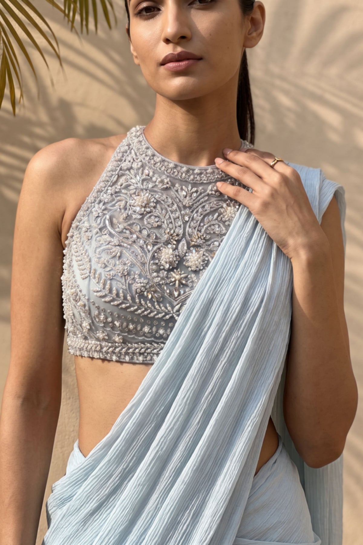 Seren Draped Saree Set