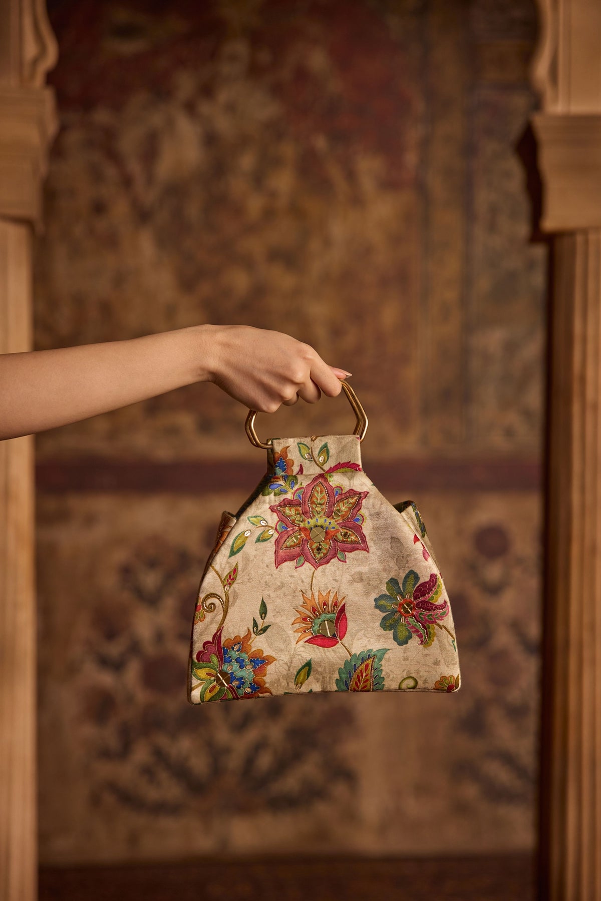 Riddhima Ivory Bag