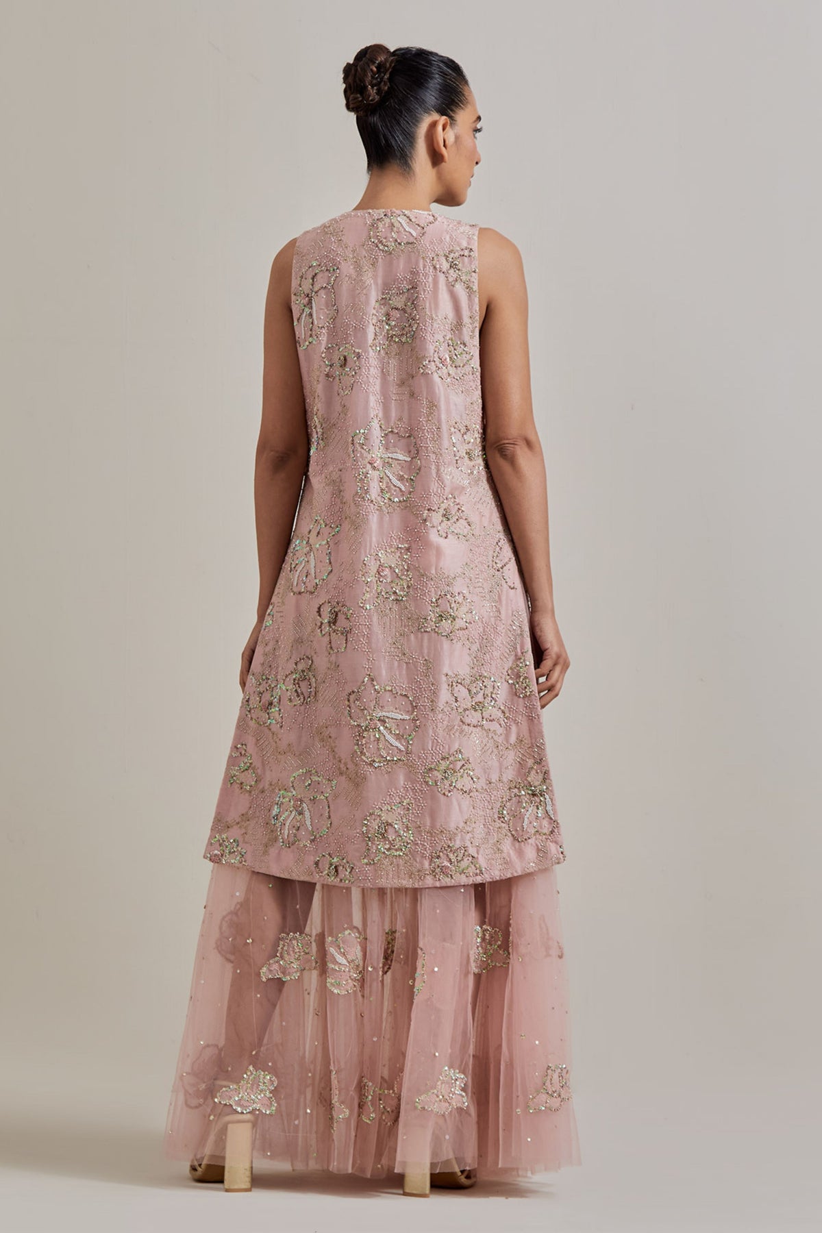 Longline Glimmer Skirt Set