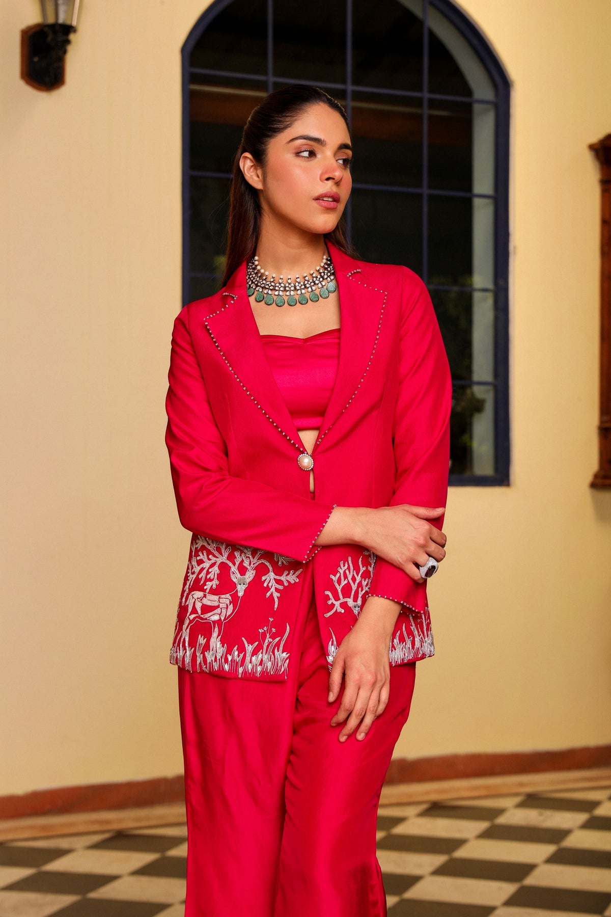 Vaani Rani Pink Co-Ord Set