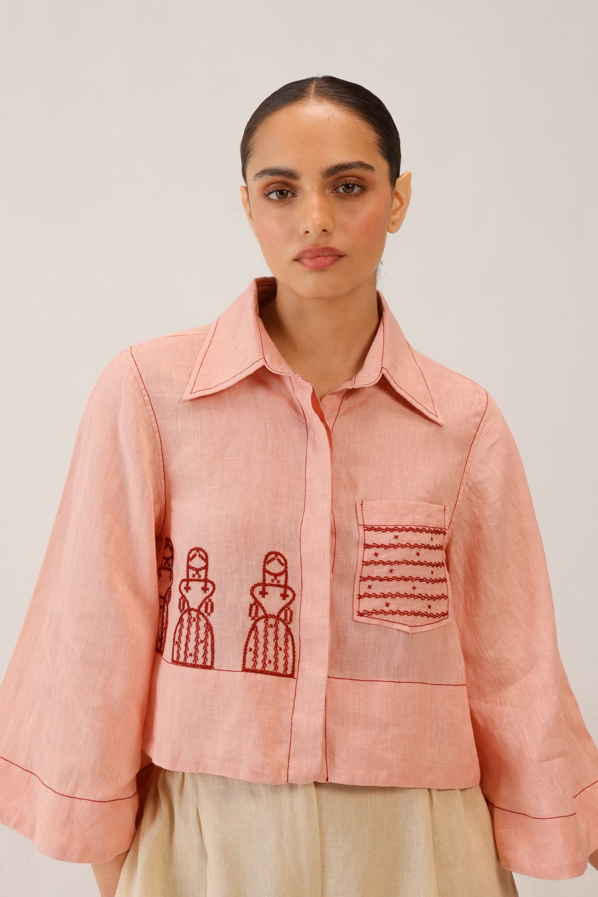 Doll Rose Fern Top