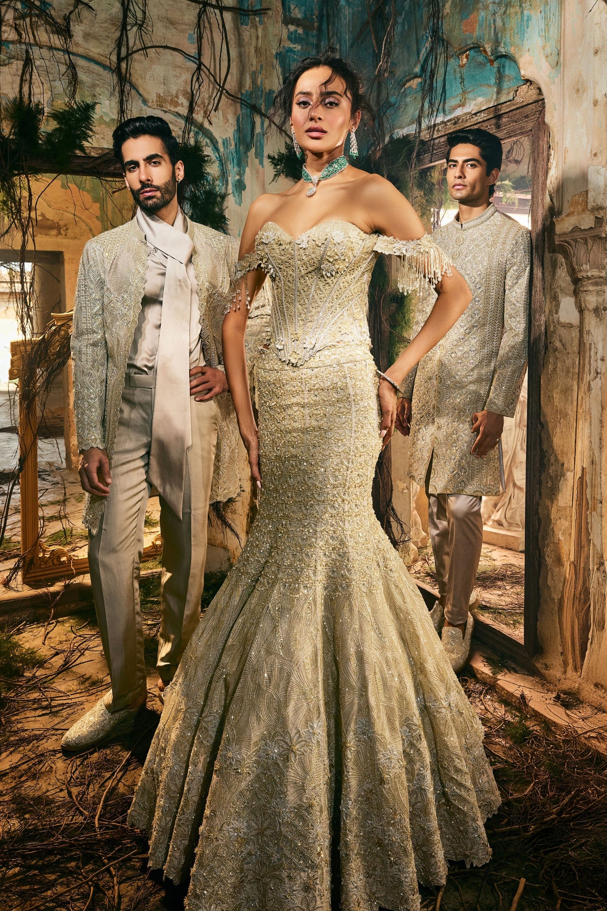 Regal Prism Sherwani Set