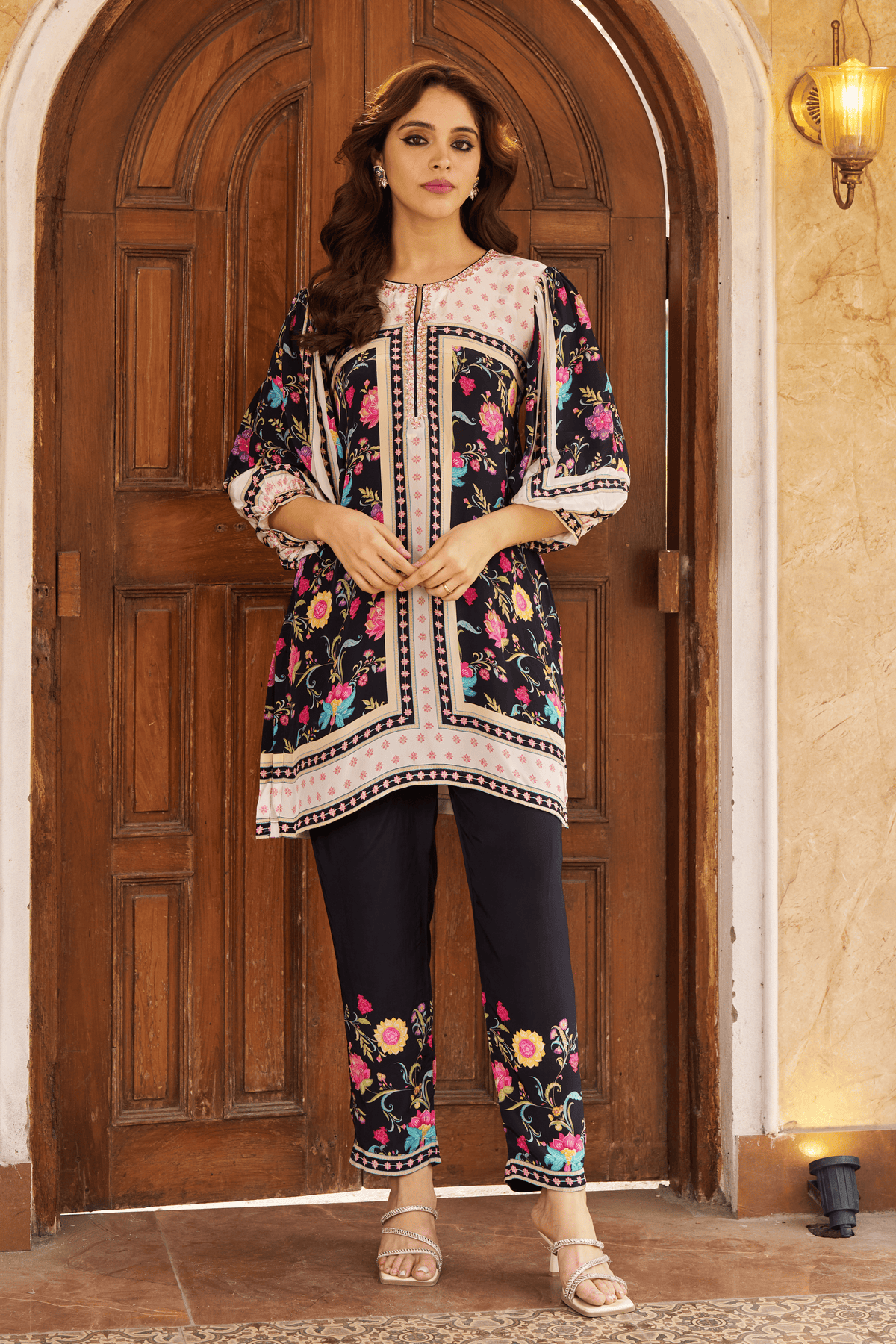 Khawaab Black Tunic Set