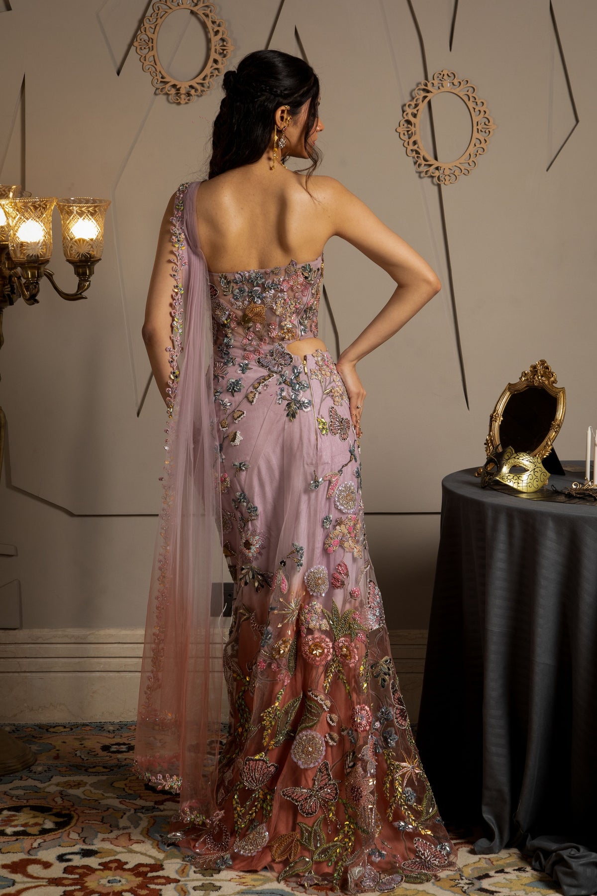 Elysia Drape Saree