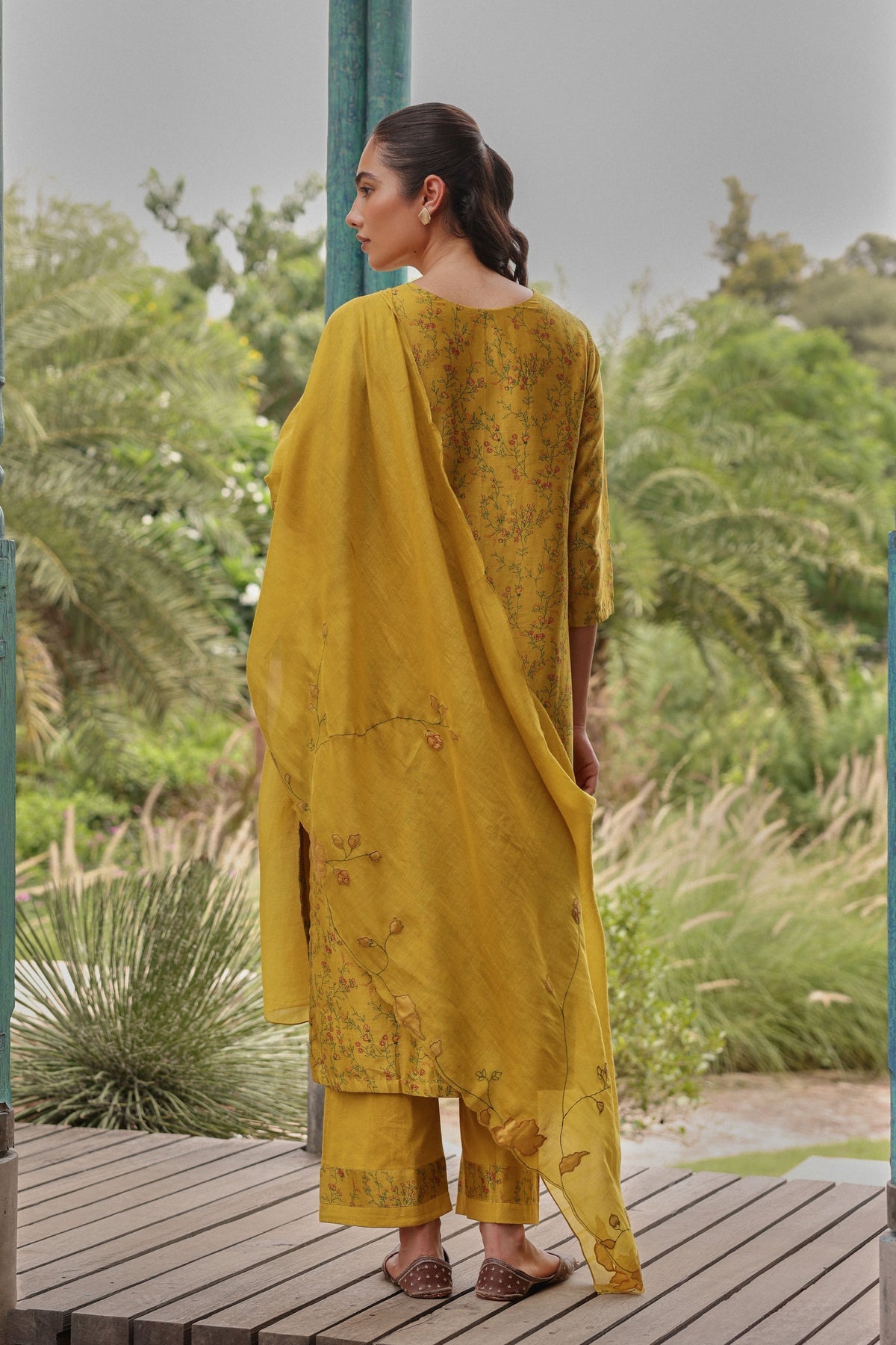 Tuscany Floral Kurta Set