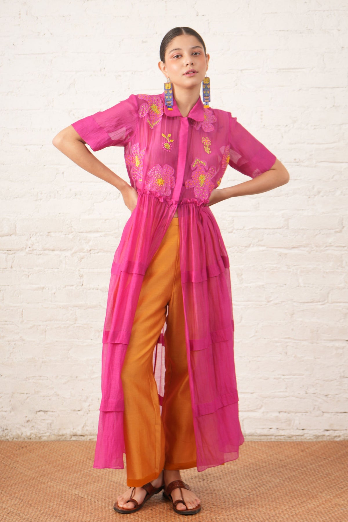 Wildflower Aplplique Jacket Set