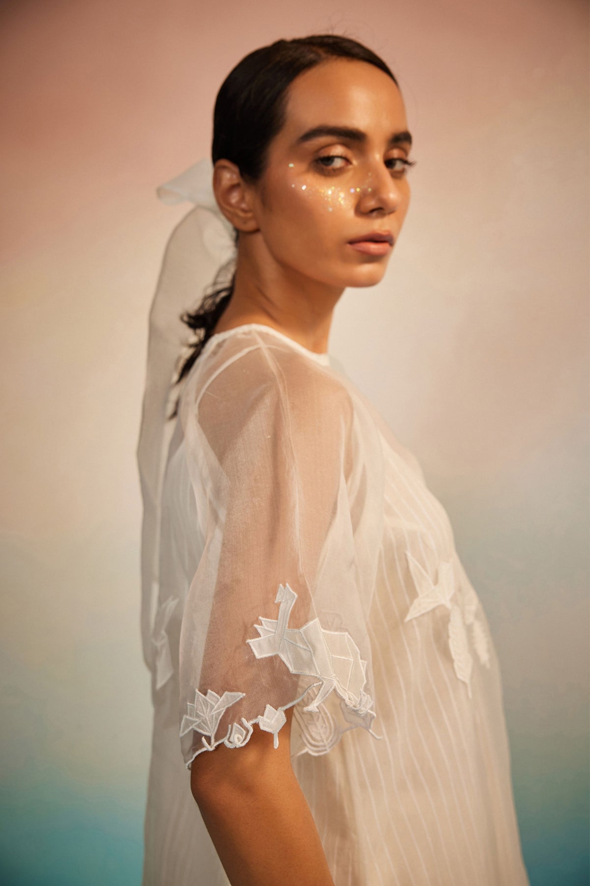 Yuugen Organza Kurta Set