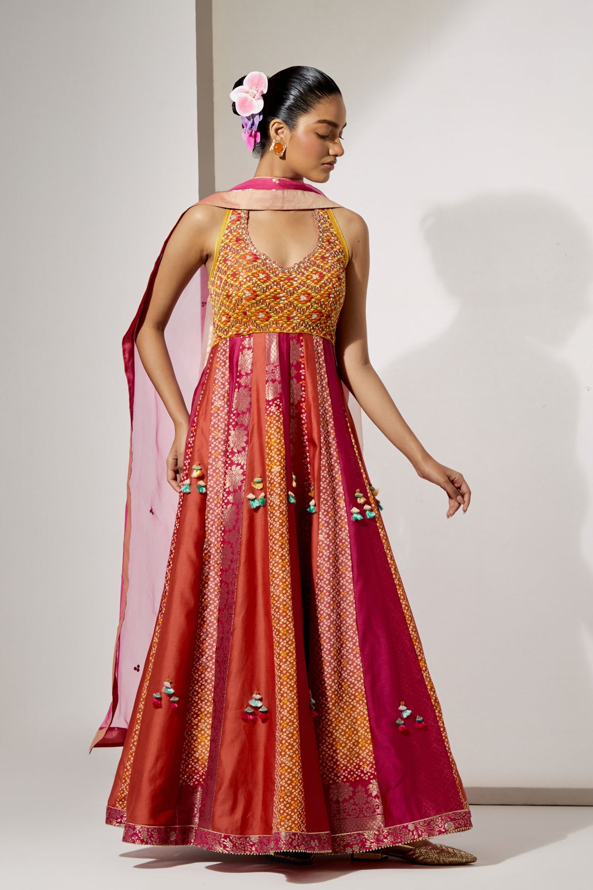 Amber Gulzar Anarkali Set
