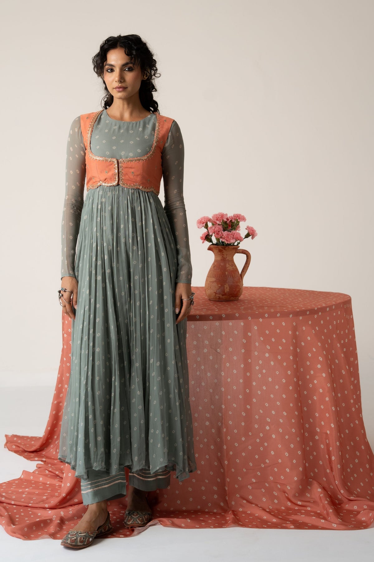 Nayab Anarkali Set