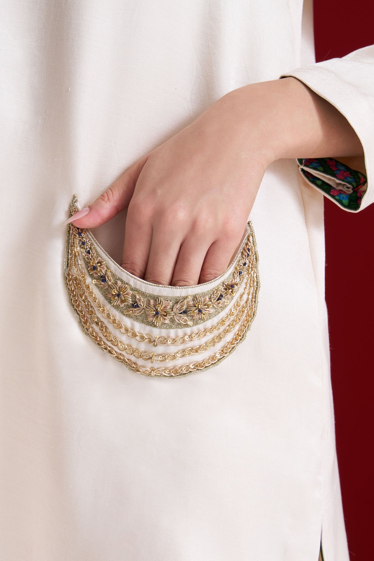 Chandrika Ivory Kurta Set
