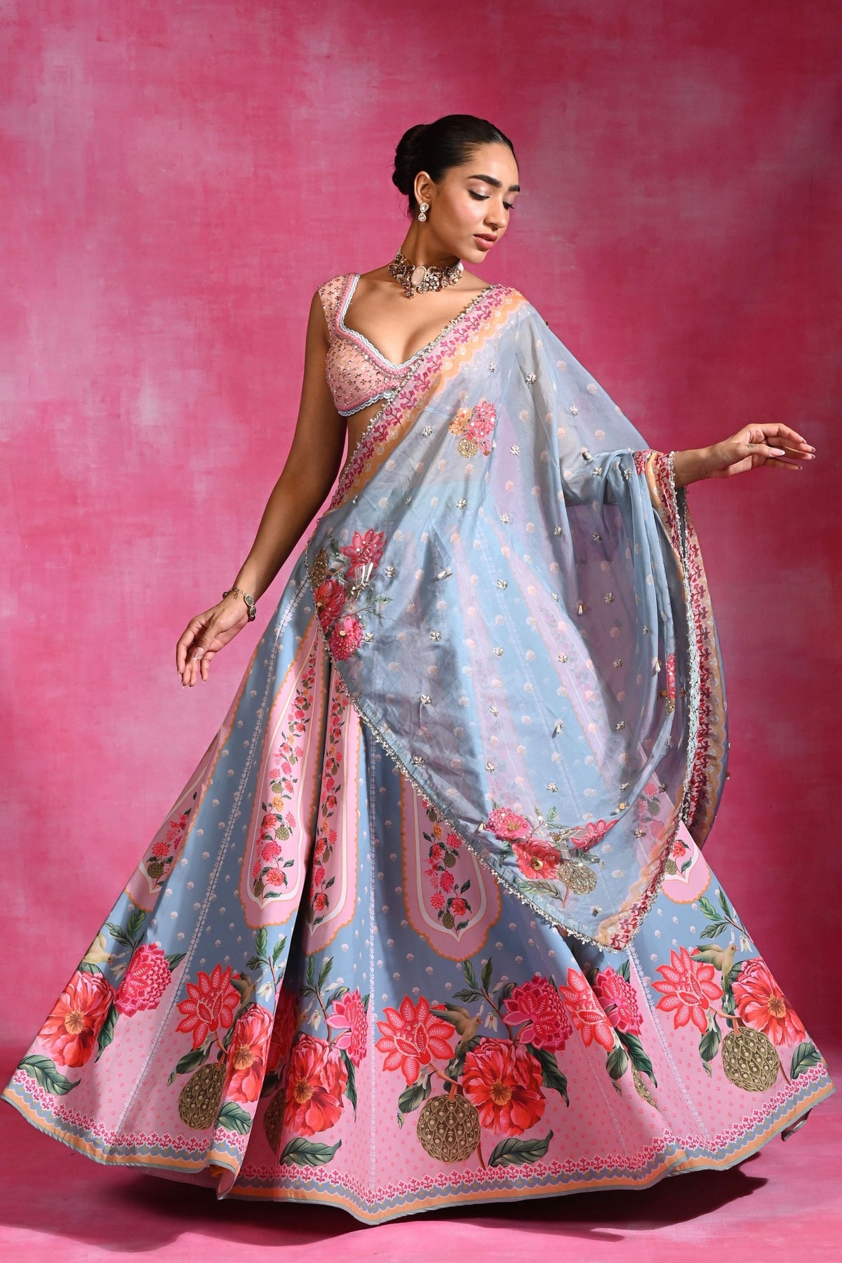 Neel Lehenga Set