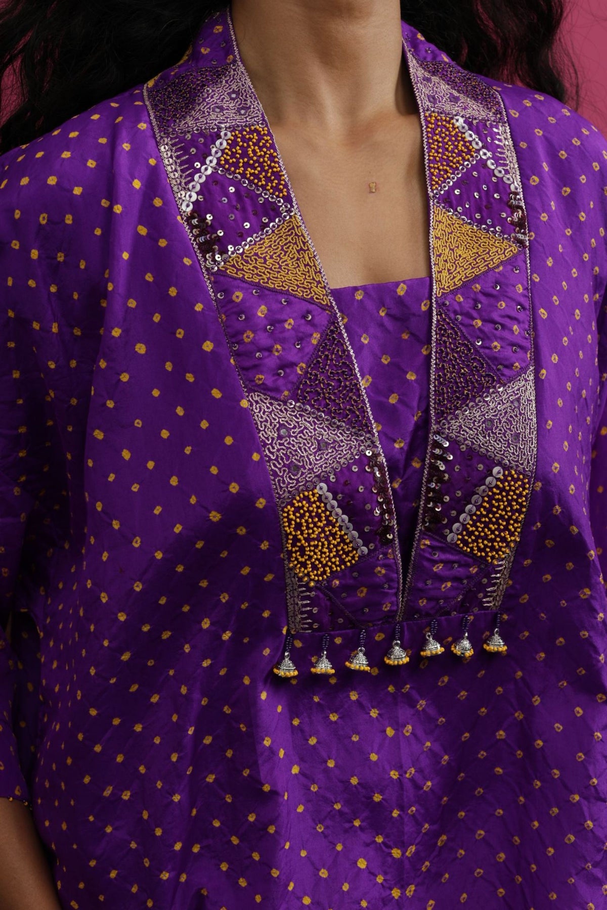 Baingani Kurta Set