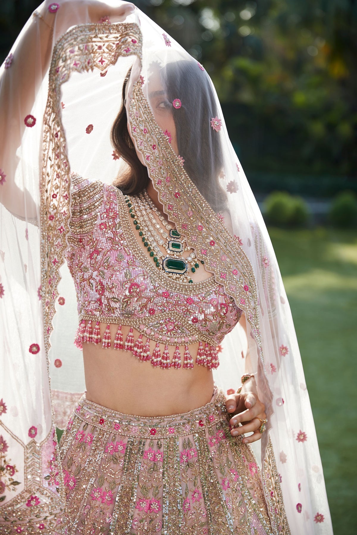 Jazira Pink Lehenga Set