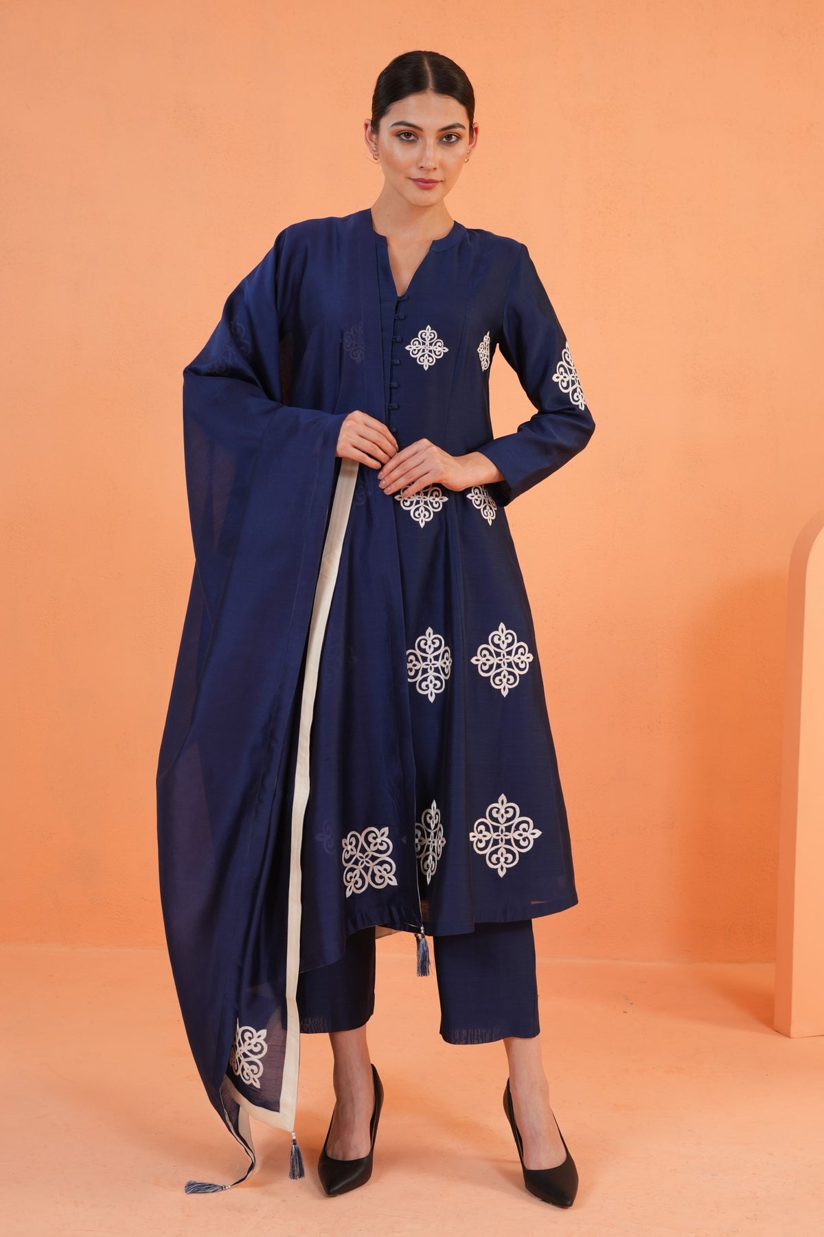 Blue Zahara Suit Set