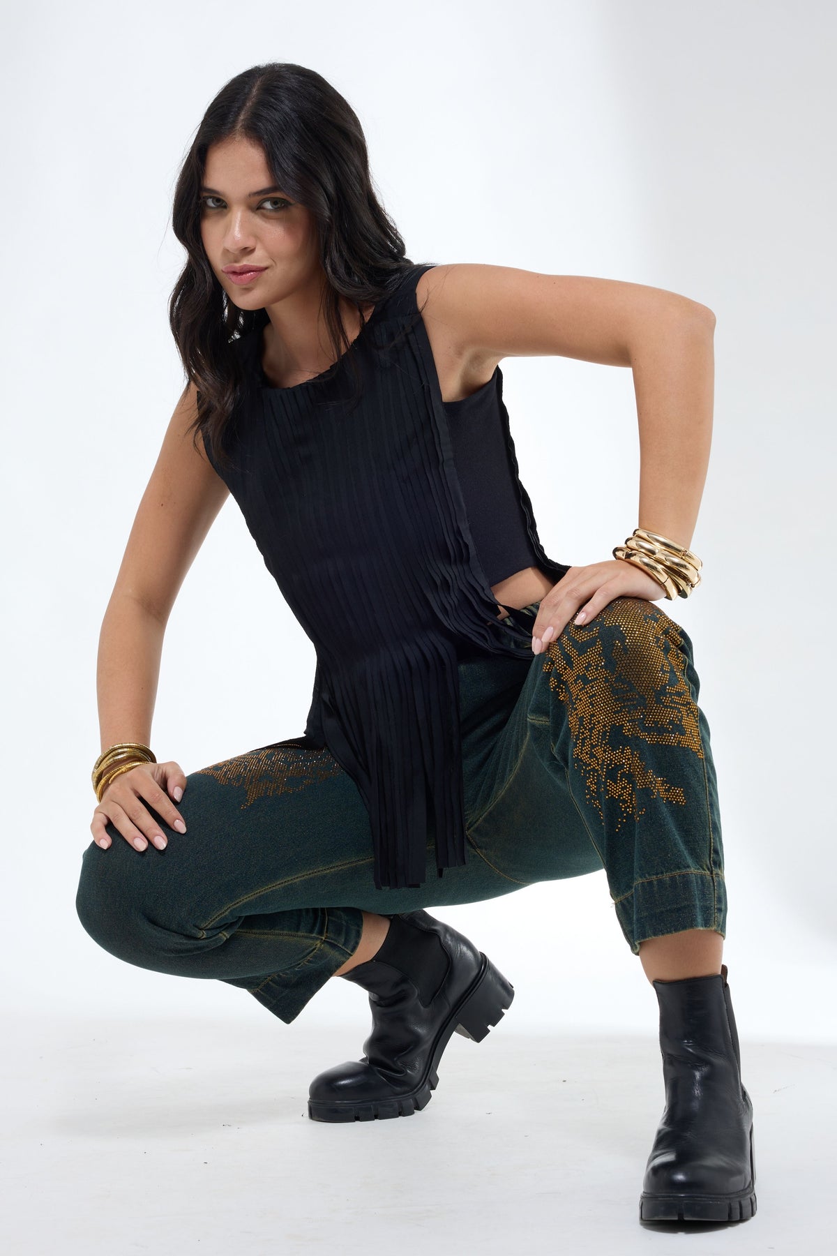 Frayed Crop Top