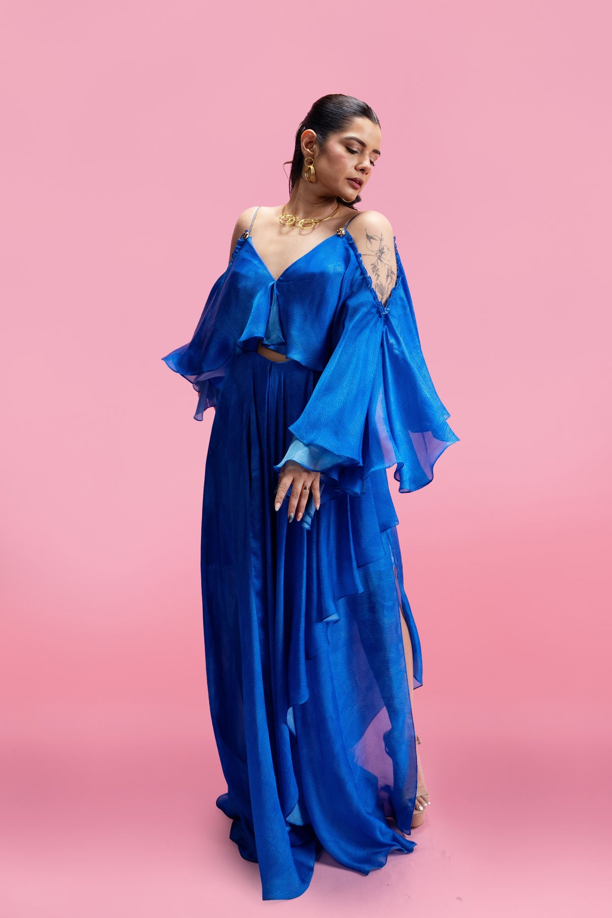 Sheer Maxi Dress